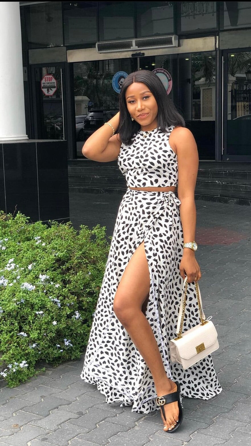 Ashanti crepe set