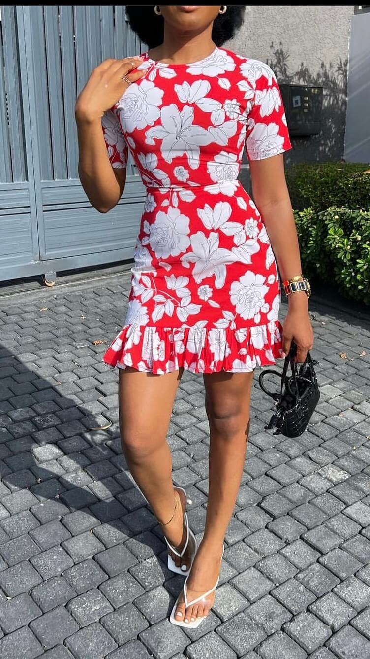 Lea crepe dress