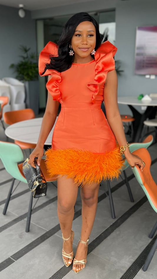 Nora mikado dress