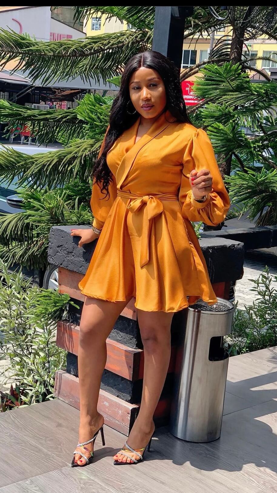 Emily silk dress