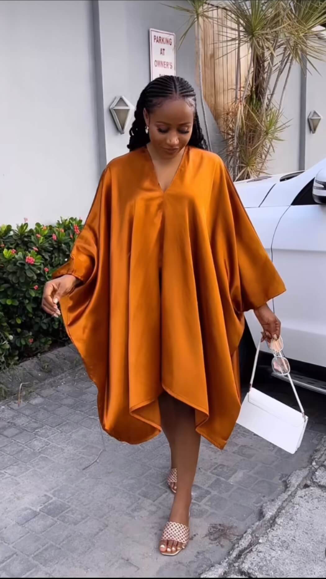 Tope silk dress