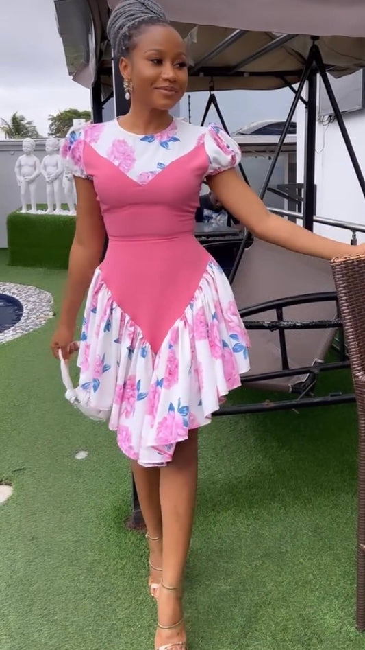 Sofia crepe dress