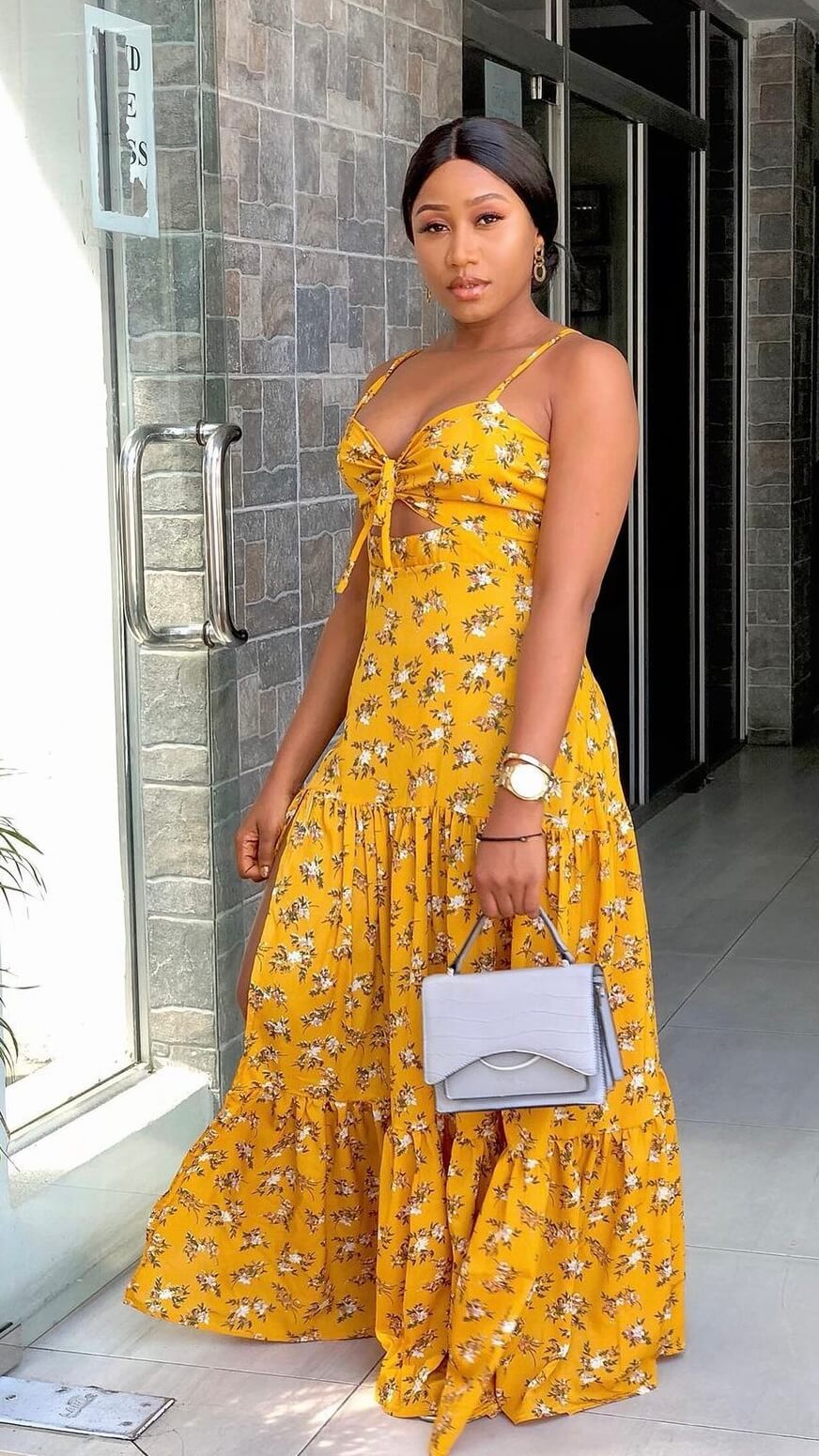 Frances crepe dress