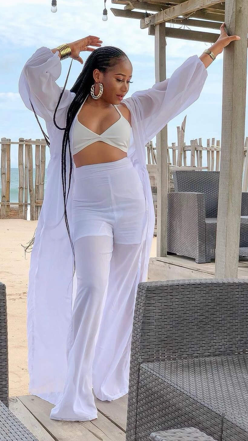 Tochi chiffon set