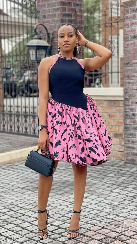Valerie crepe dress